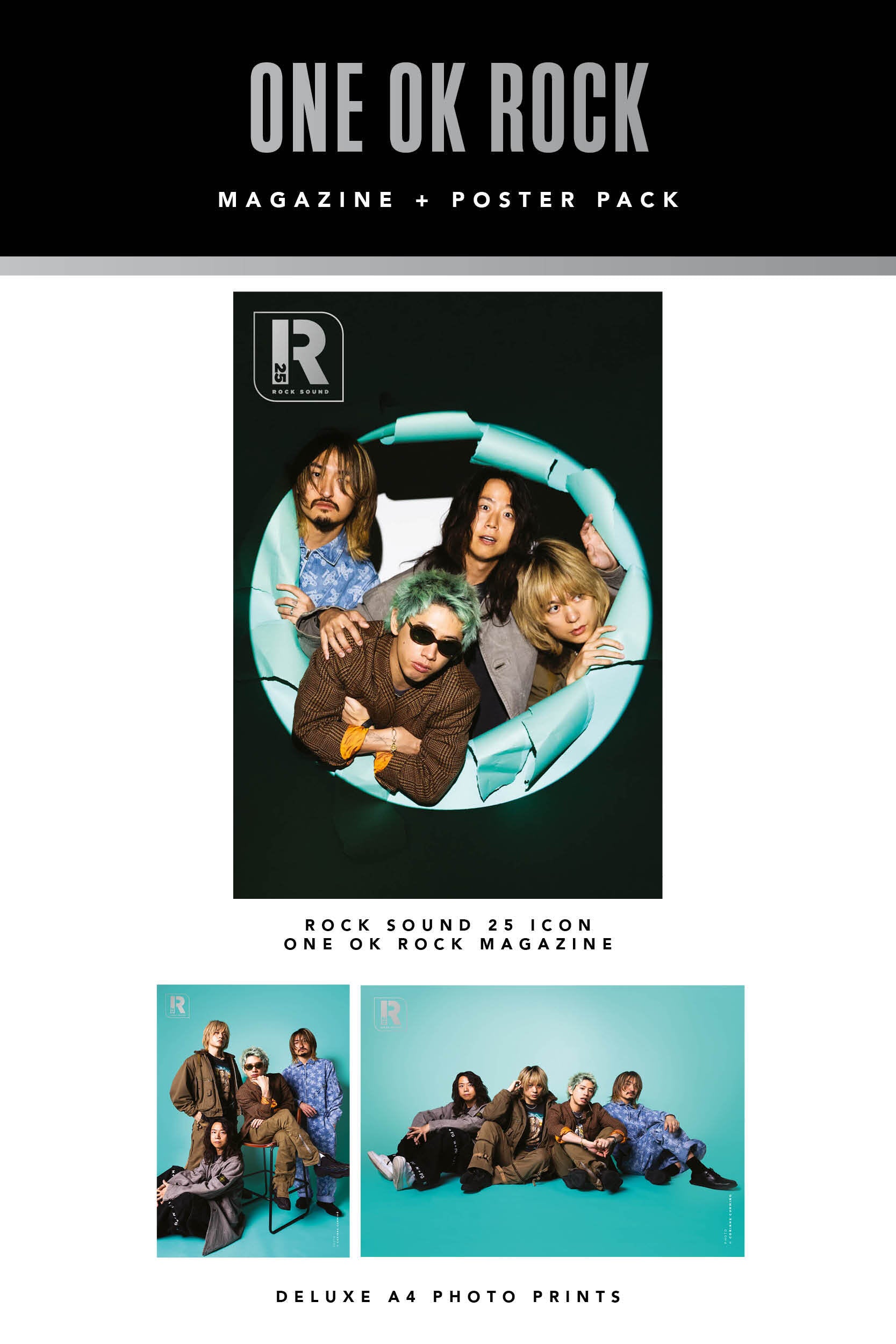 Issue #312: Rock Sound 25 Icons (ONE OK ROCK Edition)