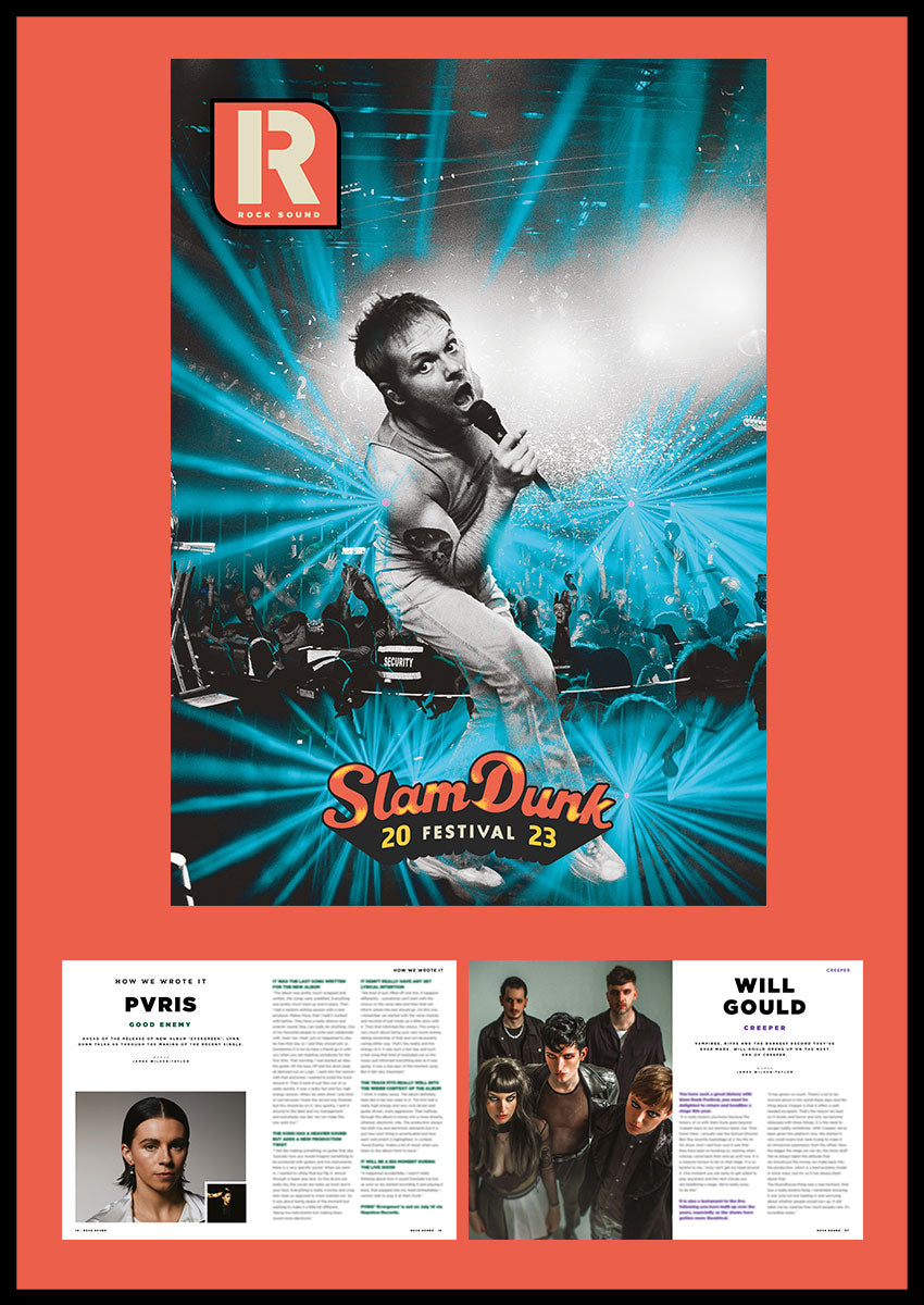 Rock Sound Issue 298 - Slam Dunk Festival x Enter Shikari Cover