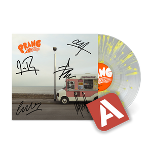 PRANG: Signed Clear/Yellow Splatter Vinyl LP (w/ Sticker)