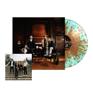 As It Is: Turquoise/Orange Splatter Vinyl LP + Signed Print