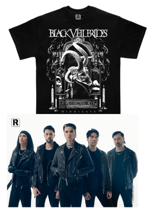 Issue #319 (Black Veil Brides): Magazine + T-Shirt.