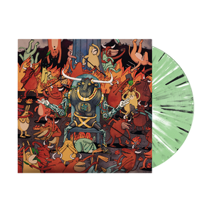 Afterburner: Limitierte mintgrüne Splatter-Vinyl-LP