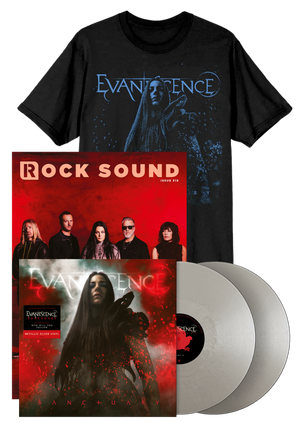 Issue #319 (Evanescence): Magazine, T-Shirt + 'Sanctuary' Silver Vinyl 2LP