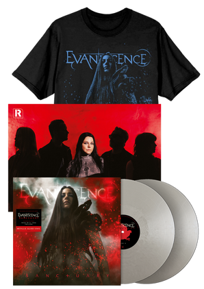 Issue #319 (Evanescence): Magazine, T-Shirt + 'Sanctuary' Silver Vinyl 2LP
