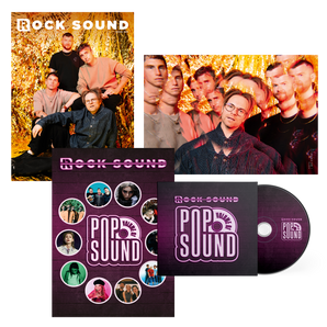 Issue #320 (Enter Shikari): Magazine + Signed Poster + Pop Sound, Volume 1 (CD) + Pop Sound Magazine.