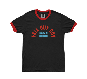 Made In Chicago Ringer T-Shirt.
