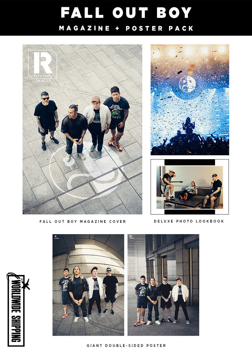 Rock Sound Issue 300 – Fall Out Boy Poster Pack and A5 Lookbook