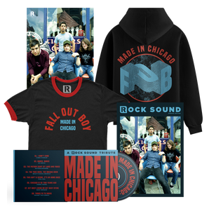 Made In Chicago: A Fall Out Boy Tribute CD + Magazine + Poster + T-shirt + Hoodie.