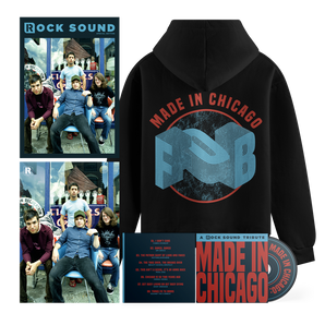 Made In Chicago: A Fall Out Boy Tribute CD + Magazine + Poster + Hoodie.