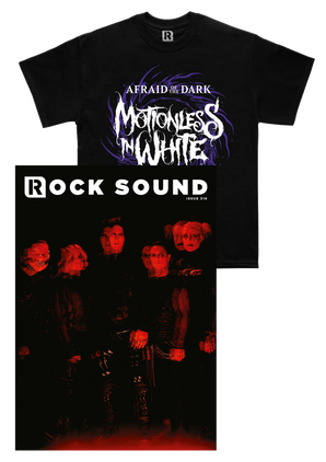 Issue #319 (Motionless In White): Magazine + Glow In The Dark T-Shirt.