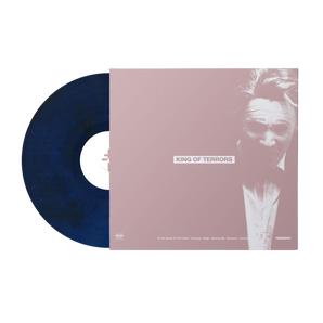 King Of Terrors : EP vinyle 12" Galaxy bleu et noir limité