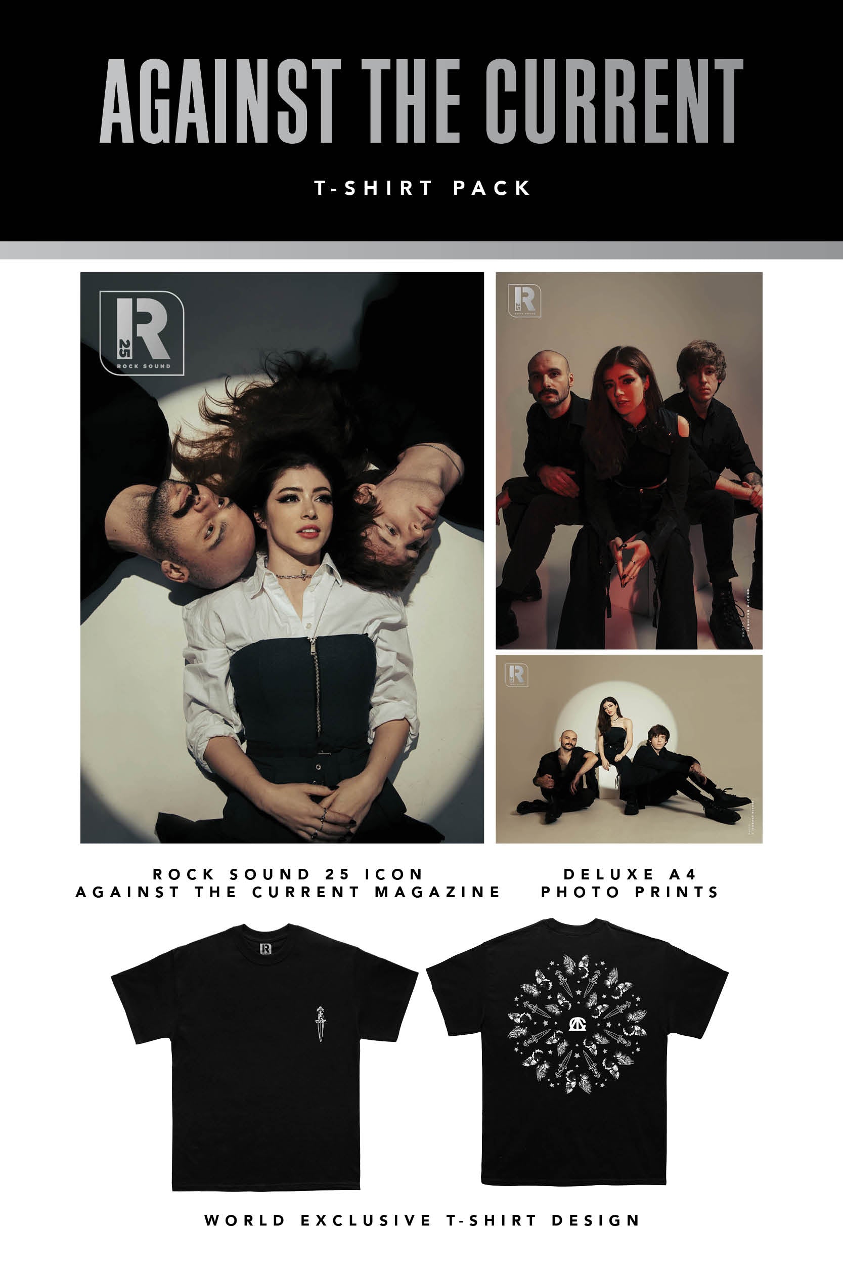 Rock Sound Issue 303 - Against The Current T-Shirt Pack