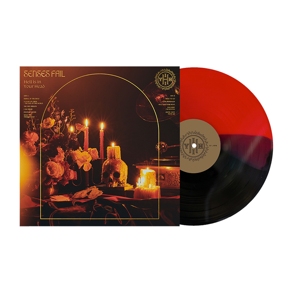 Hell Is In Your Head: Limited Blood Red / Black Split Vinyl LP