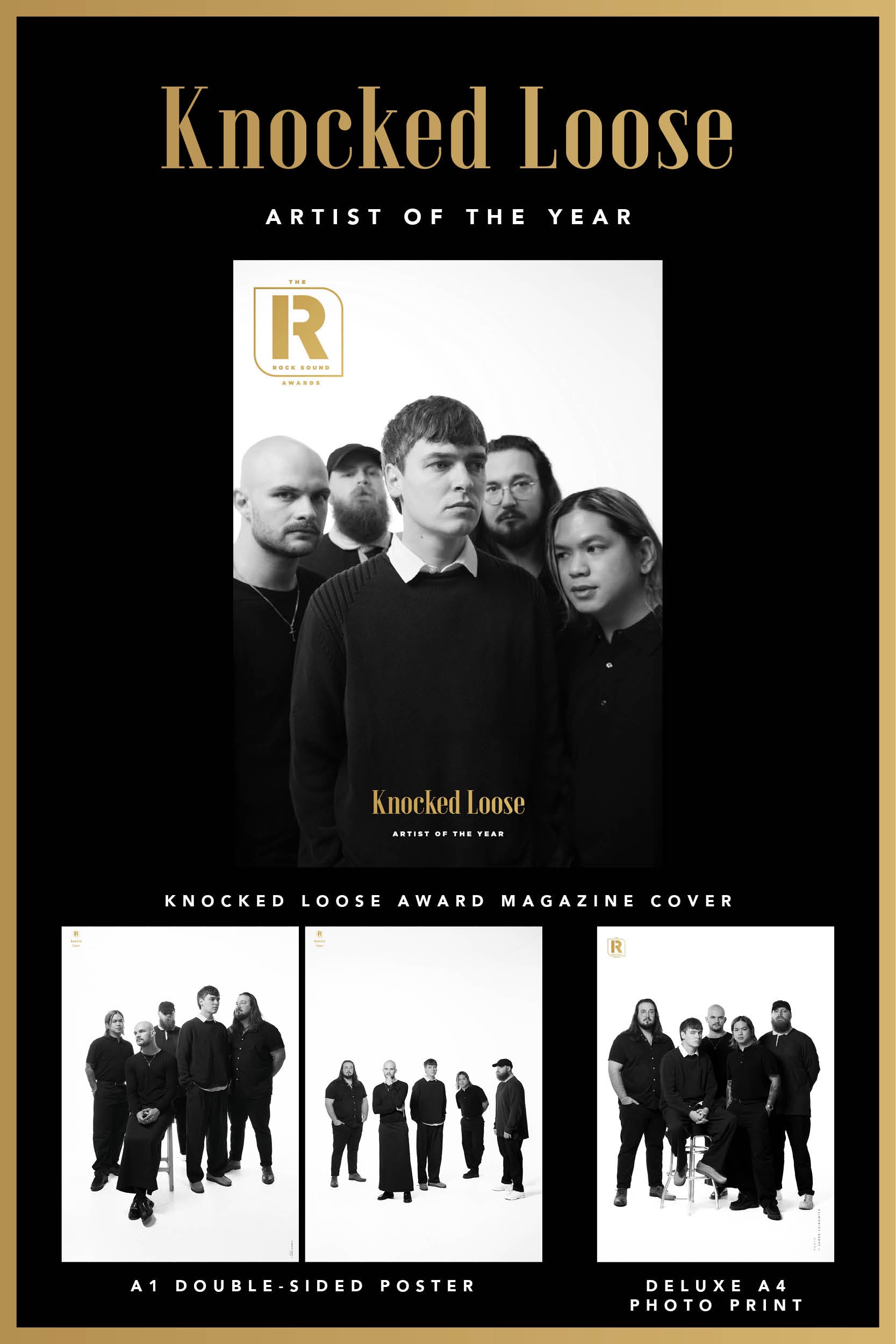 Rock Sound Awards 2024 - Knocked Loose Poster Pack