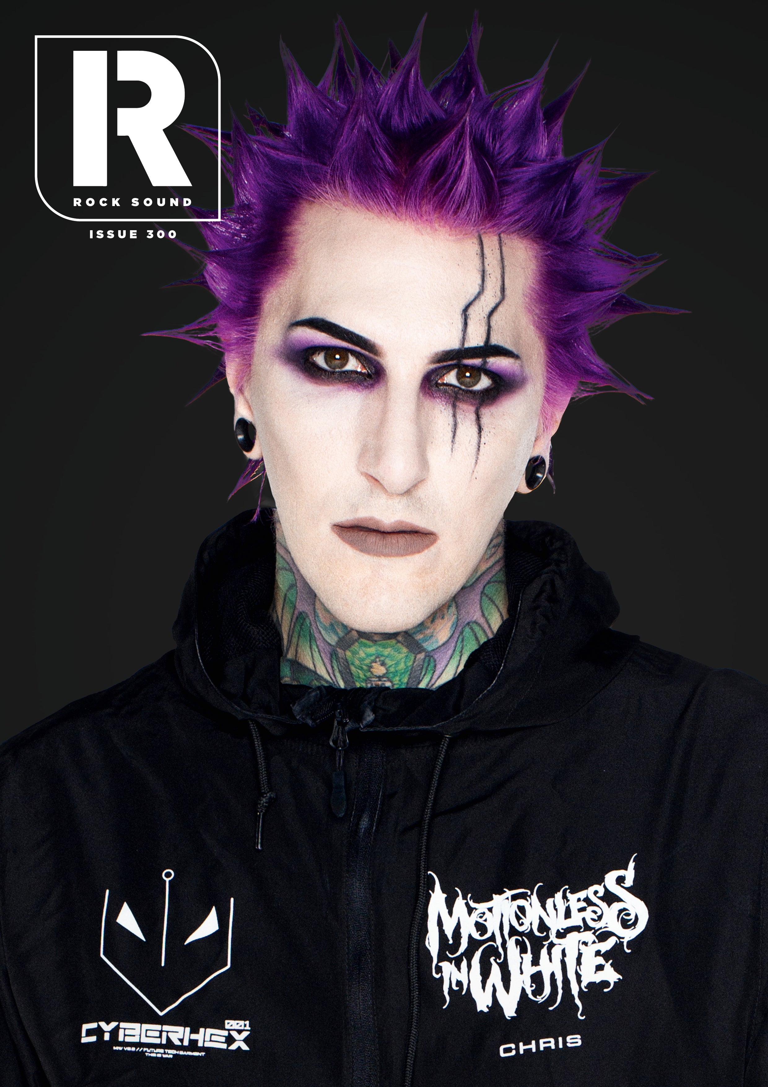 Rock Sound Issue 300 - Motionless in White Cover