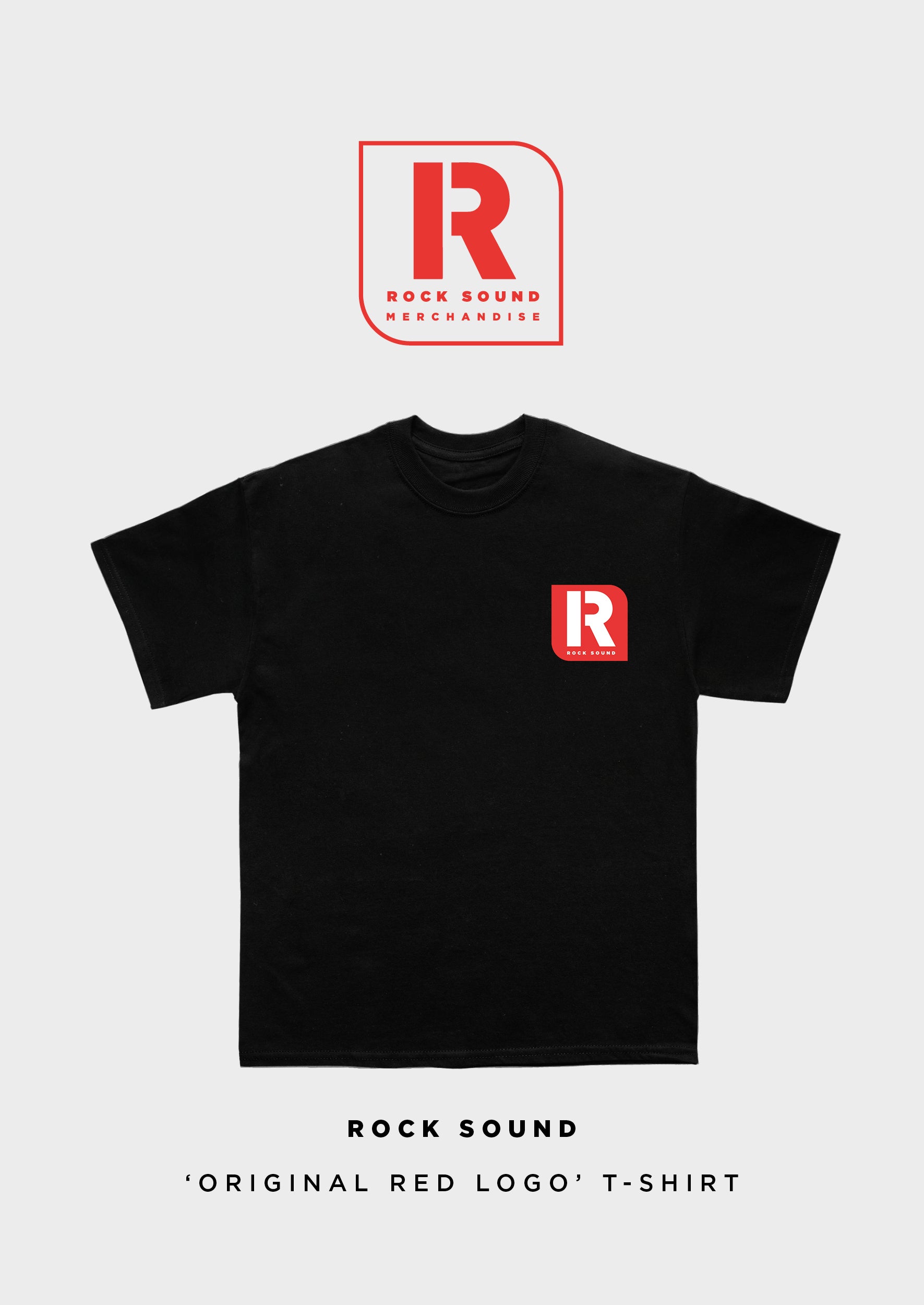 Rock Sound - Original Red Logo T-Shirt