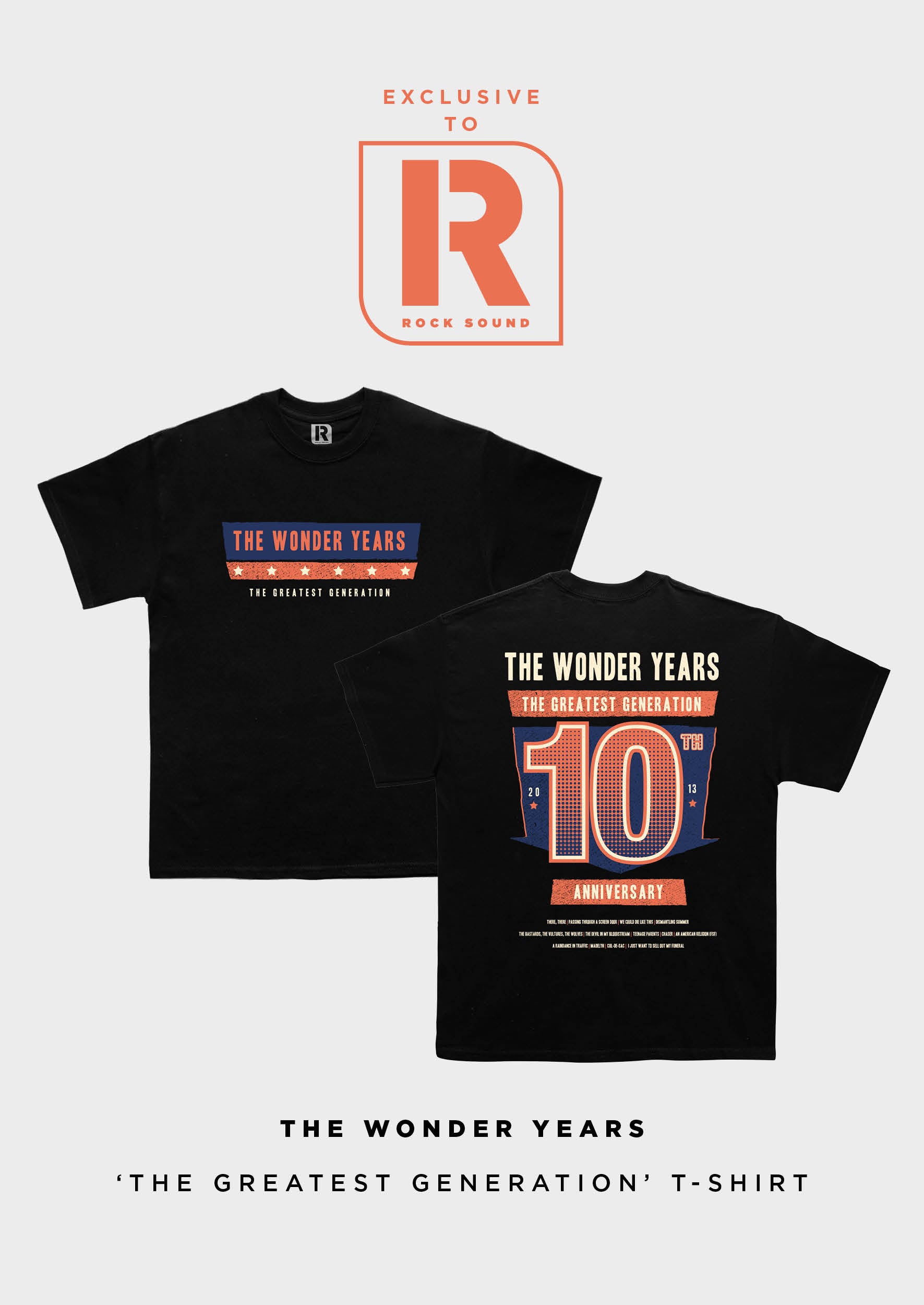 The Wonder Years x Rock Sound T-Shirt