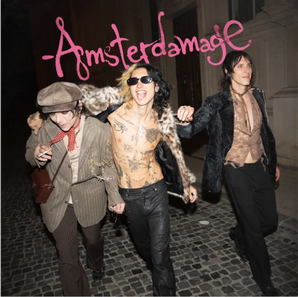 Amsterdamage: Hot Pink w/ Black Splatter