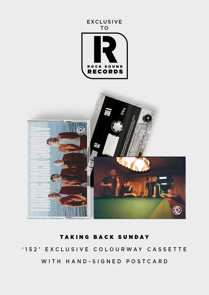 Taking Back Sunday - Exclusive '152' Cassette and Hand-Signed Postcard