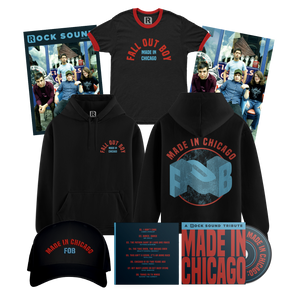 Made In Chicago: A Fall Out Boy Tribute 'Ultimate Bundle' (CD + Magazine + Poster + T-shirt + Hoodie + Cap).