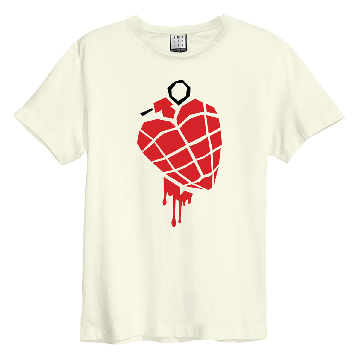 Green Day - American Idiot Heart Grenade T-Shirt