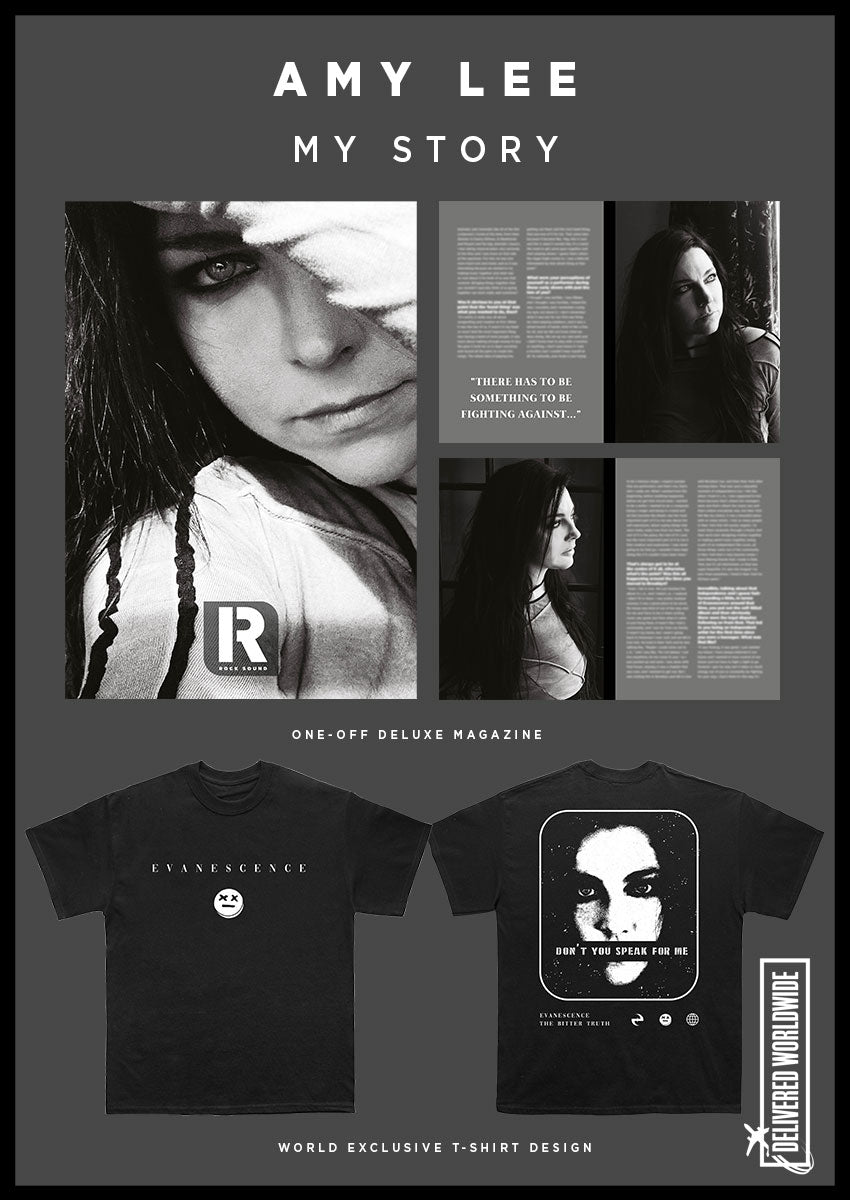 Amy Lee: My Story Magazine + T-Shirt Pack