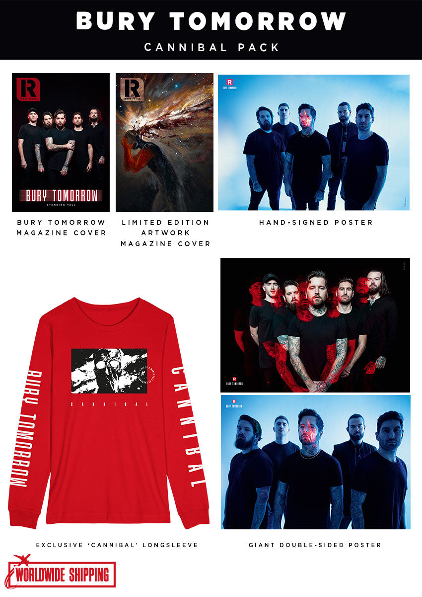 Rock Sound Issue 267.2 - Bury Tomorrow Cannibal Pack - Rock Sound Shop