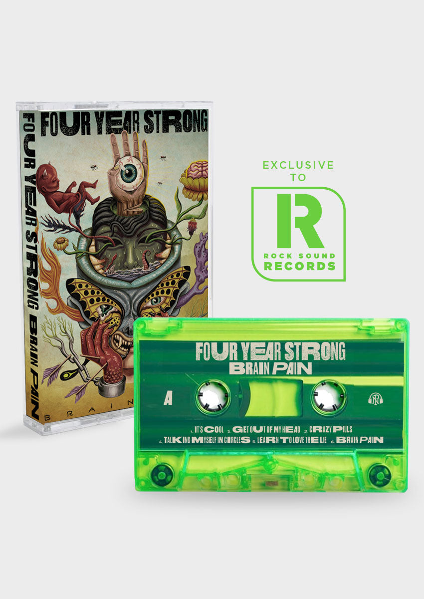 Four Year Strong - 'Brain Pain' Cassette LP - Rock Sound Shop