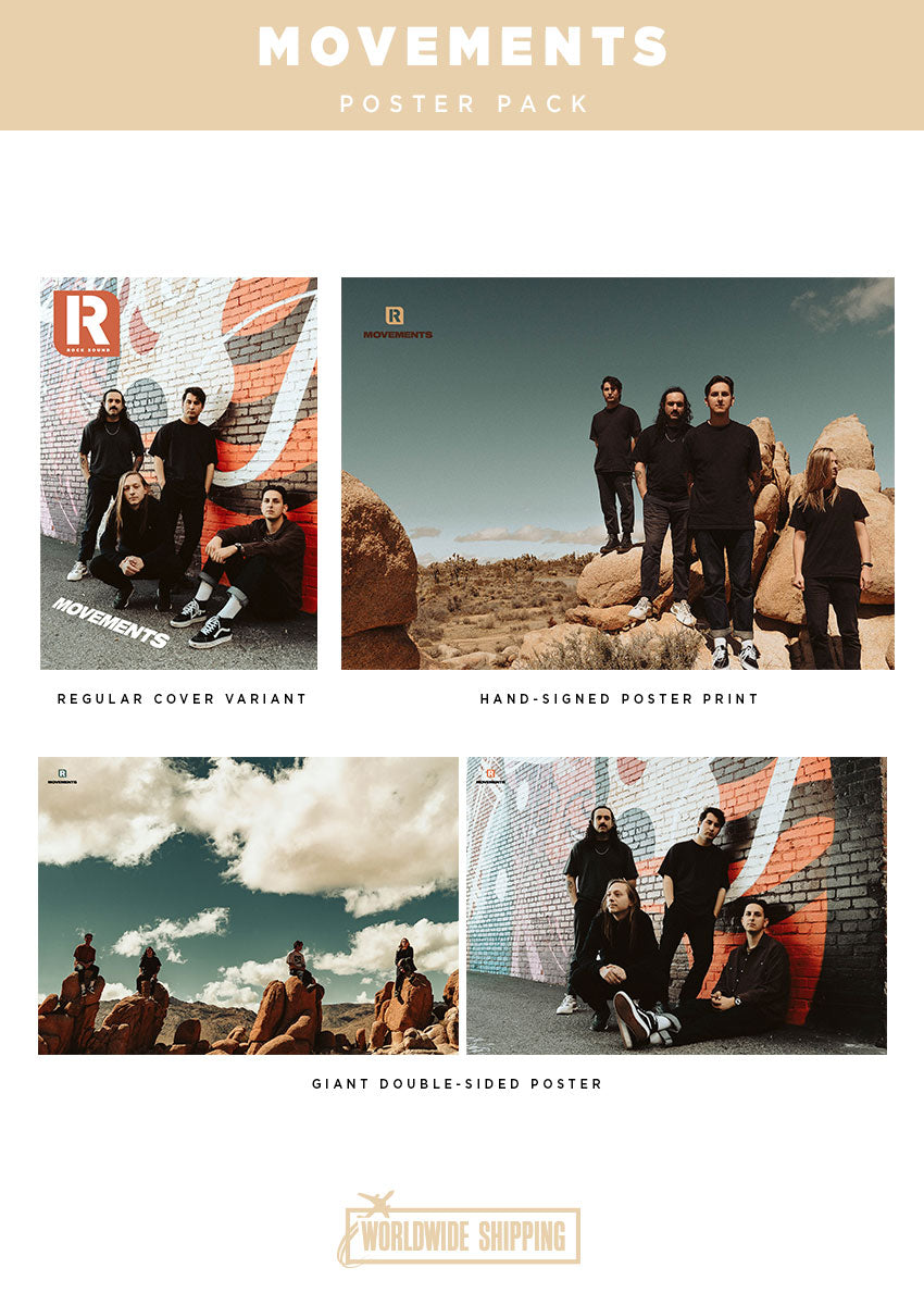 Rock Sound Issue 270.1 - Movements Poster Pack - Rock Sound Shop