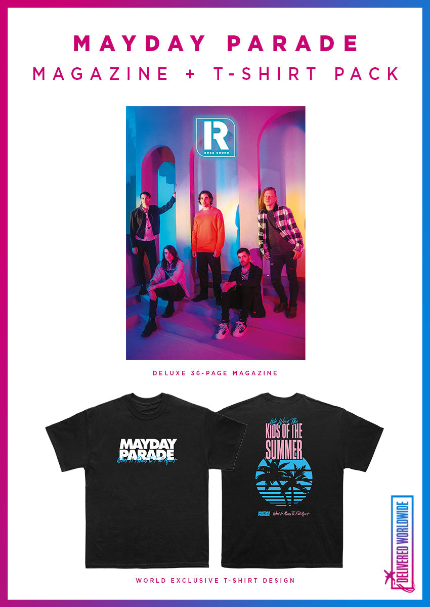 Mayday Parade: Magazine & T-Shirt Pack - Rock Sound Special