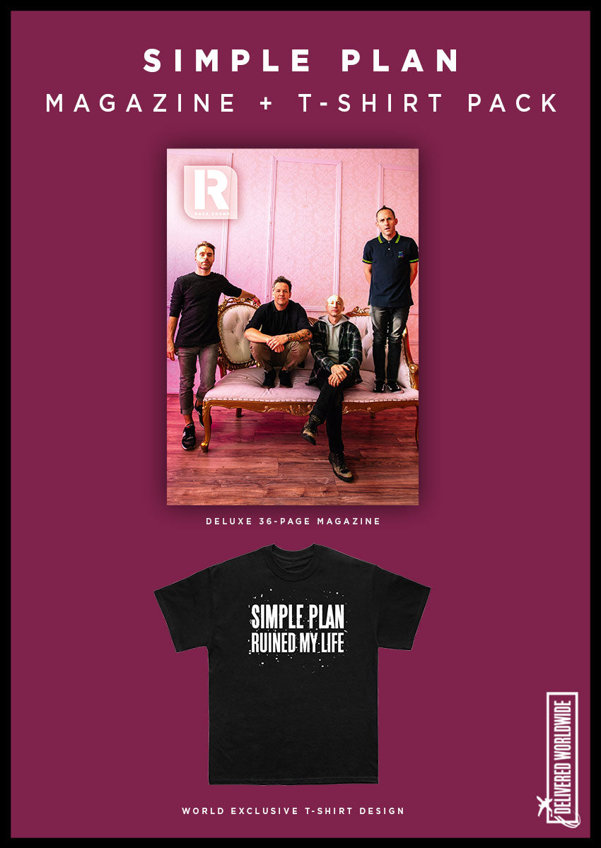 Simple Plan: Magazine + T-Shirt Pack